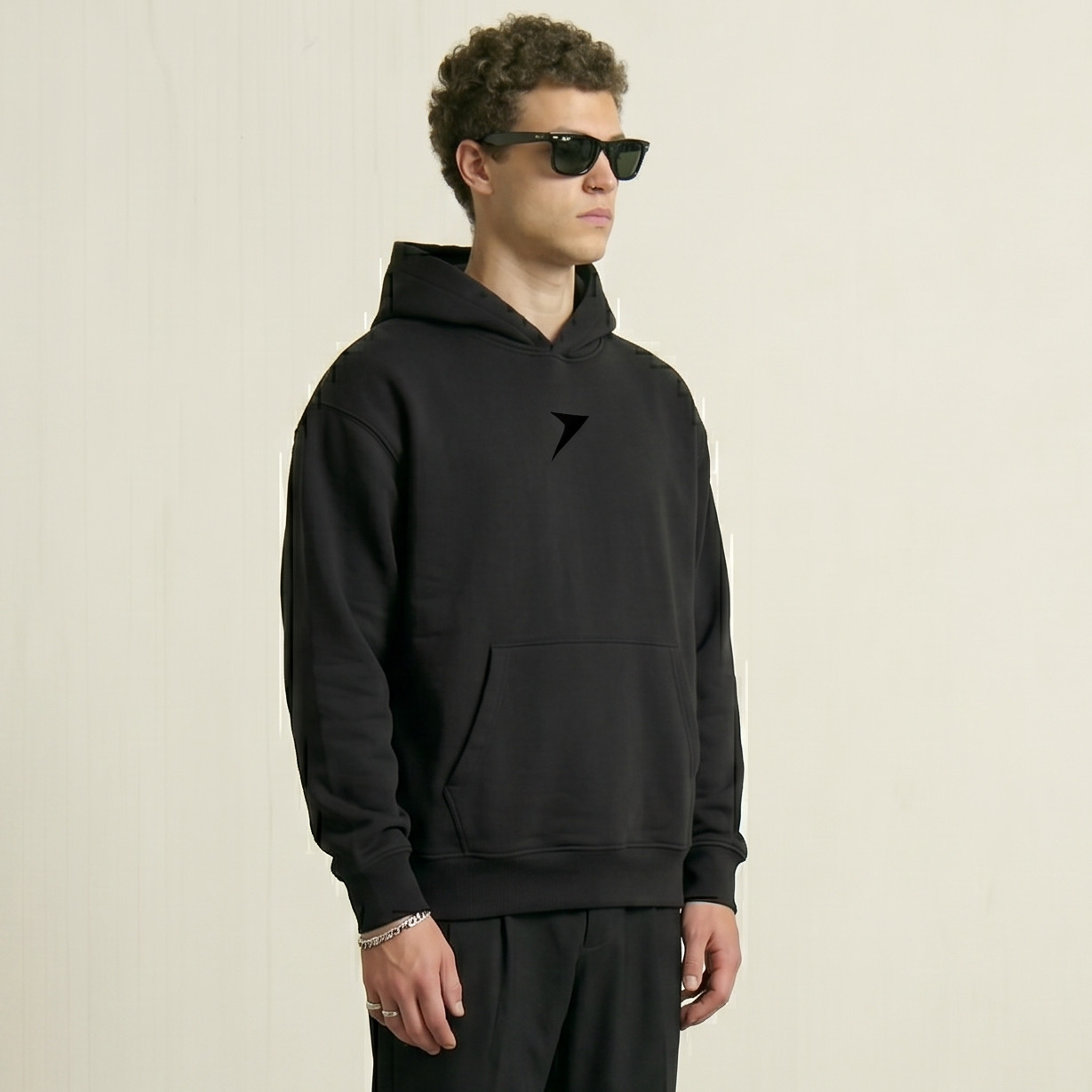 Fleeced Boxy Hoodie