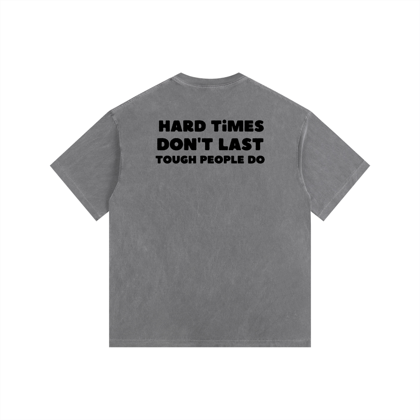 Vintage Washed Oversized Cotton T-Shirt