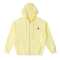 Drop-Shoulder Zip Up Hoodie